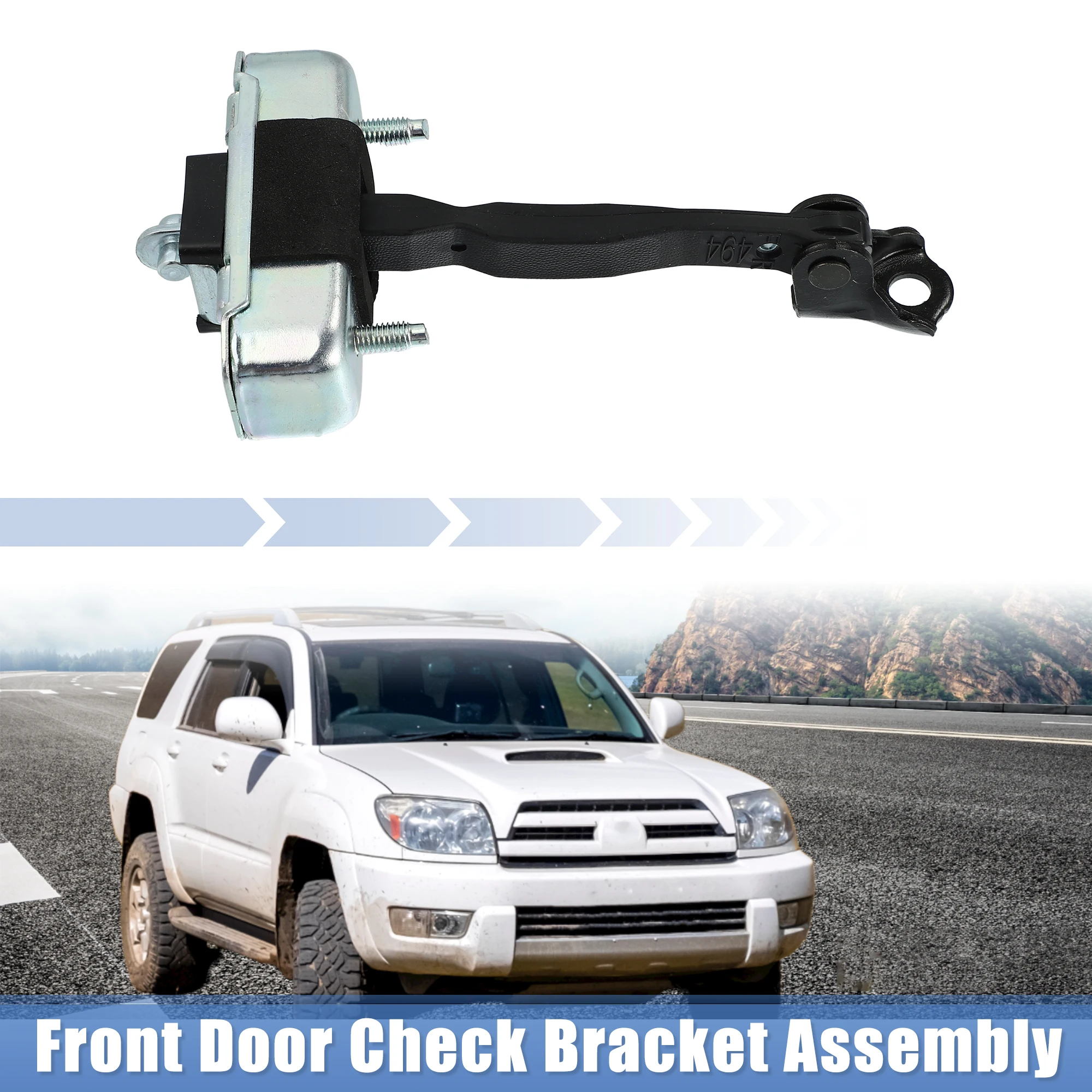 

X Autohaux Front Door Check Stop Strap Door Check Assembly 68620-35020 for Toyota FJ Cruiser 2007-2014 for Toyota 4Runner 03-09