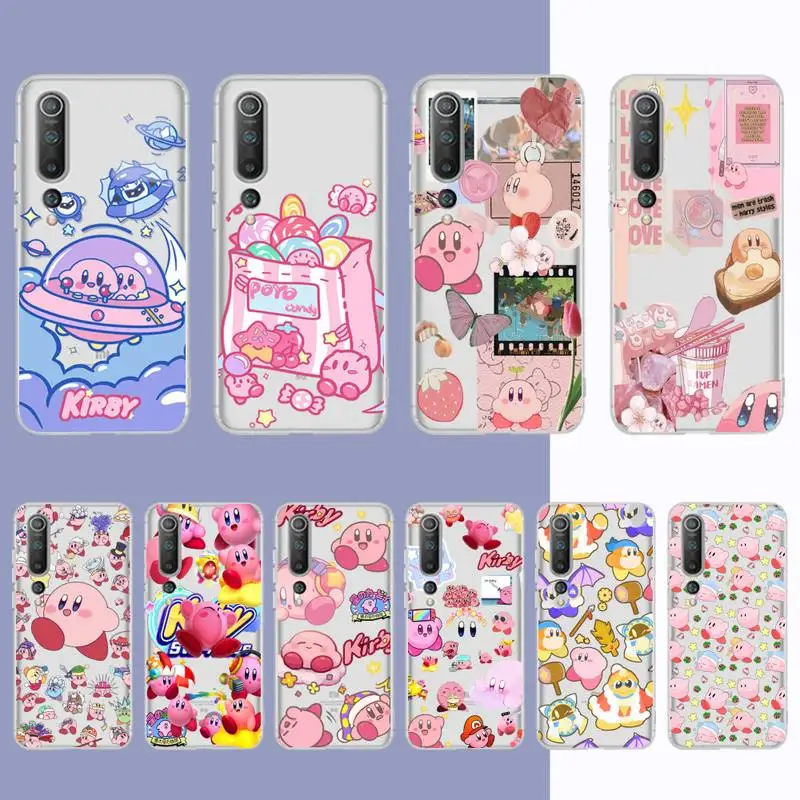 

Cartoon Cute K-Kirbys Phone Case for Samsung S20 S10 lite S21 plus for Redmi Note8 9pro for Huawei P20 Clear Case