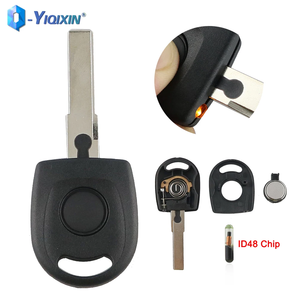 For Seat Ibiza Leon B5 Passat For Skoda Octavia With Light Fob