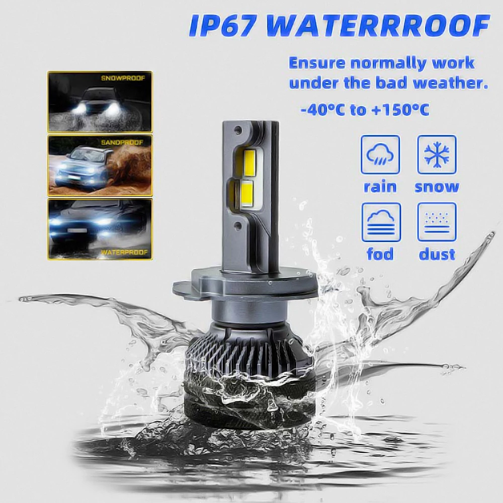 ZTZPIE 180 Вт Мощные Светодиодные Автомобильные Фары 6000K Canbus Совместимые Лампы CSP 5570 12