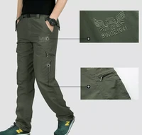 breathable lightweight waterproof quick dry casual pants men summer army military style trousers mens tactical cargo pants