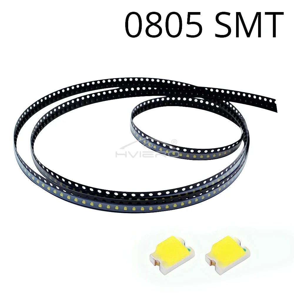 1000 шт. 0805 SMD светодиодные чипы 2 0 ~ 3 В супер яркая лампа белый красный зеленый синий