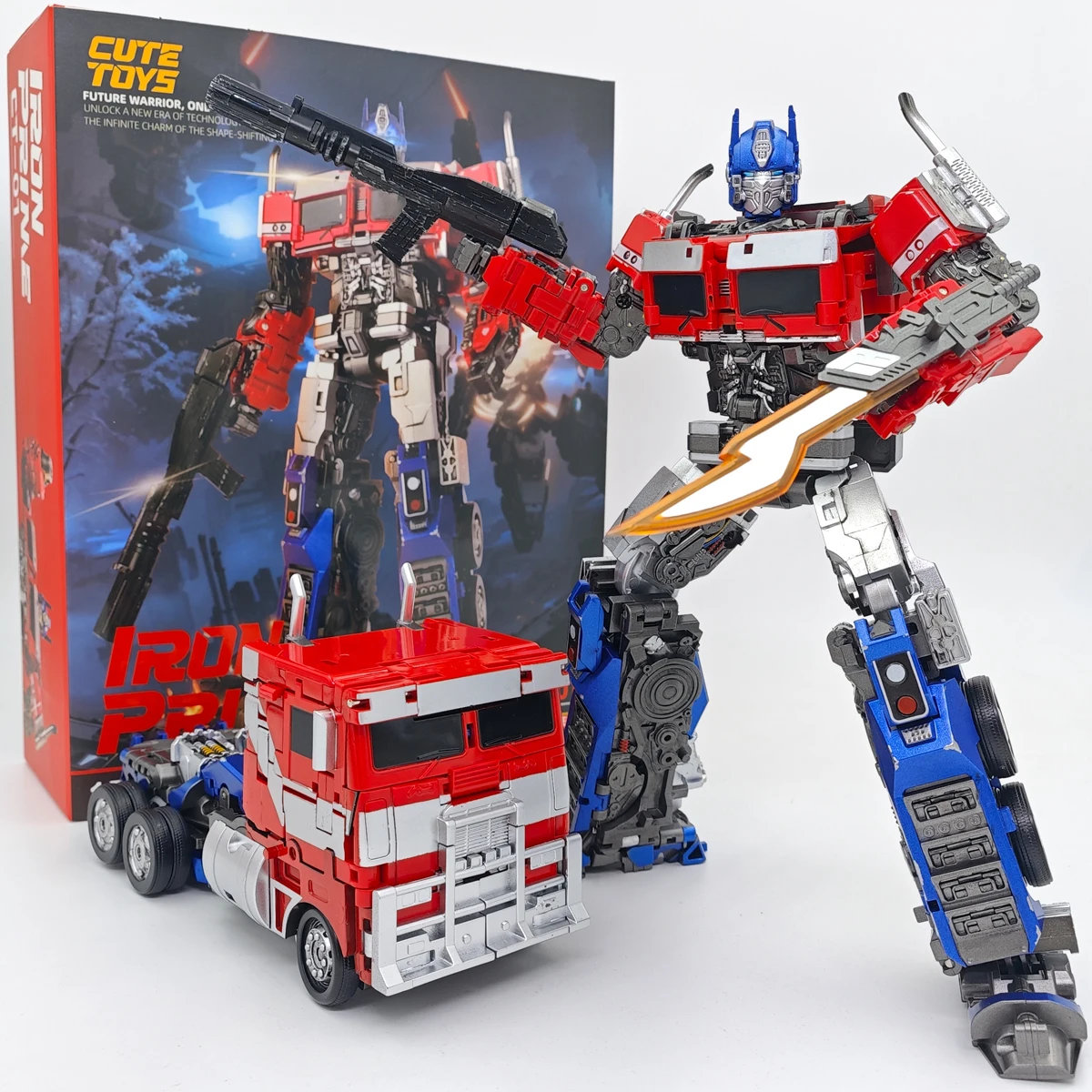 Фигурка CT01 CT-01 Iron Prime OP Transformation Mecha Future Warrior