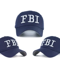 high quality letter baseball cap fbi embroidery brand snapback hat tactical bone for men women summer hip hop trucker cap gorras
