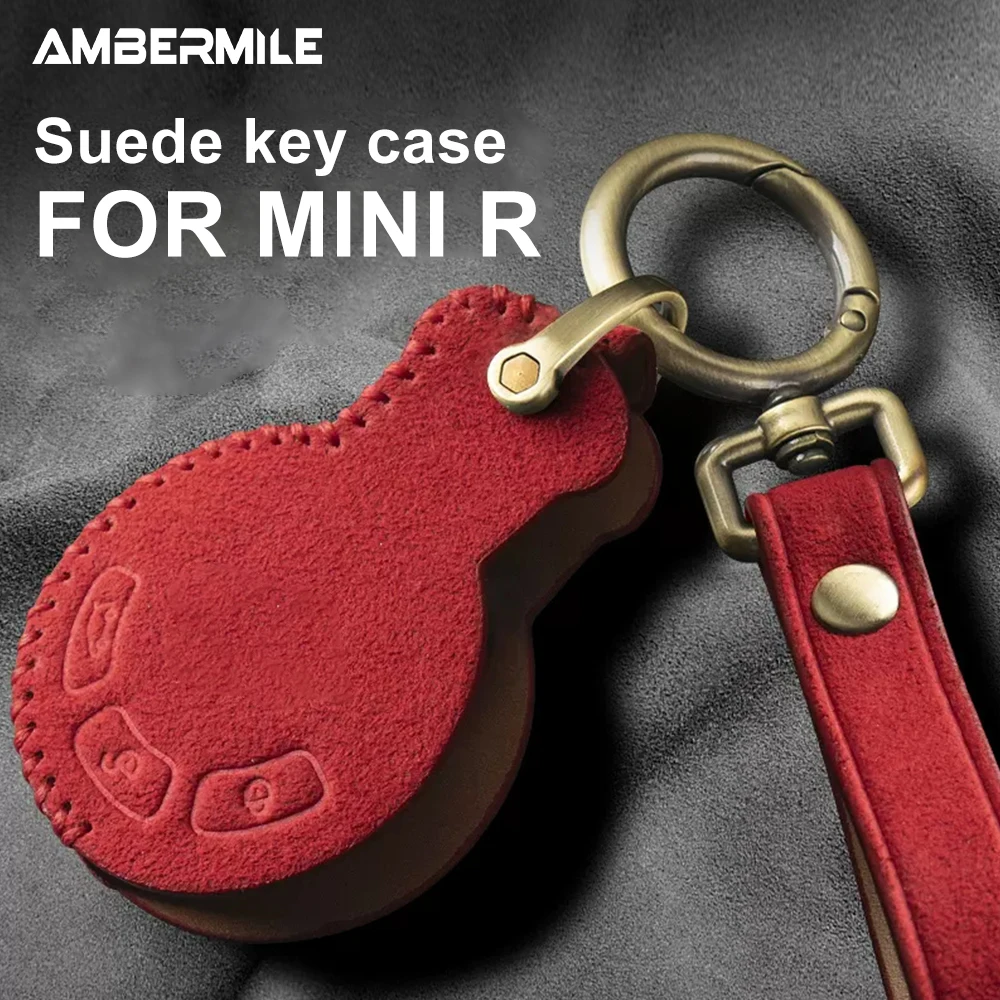 Фланелевые Чехлы для ключей от автомобиля брелок BMW мини-автомобиля Clubman Cooper R55 R56