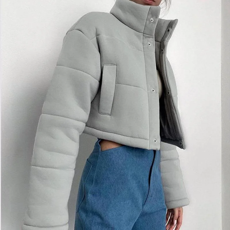 

Women Jacket Elegant Winter Warm Stylish Coat New Arrival Parkas Fashion Cotton Jacket Classic Laisure Tops Female Women Clothes