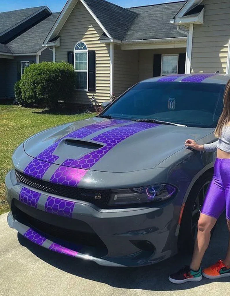 HONEY Comb гоночные полосы Dual 10 &quotдля Dodge Charger с отделкой в упакопосылка зарядное