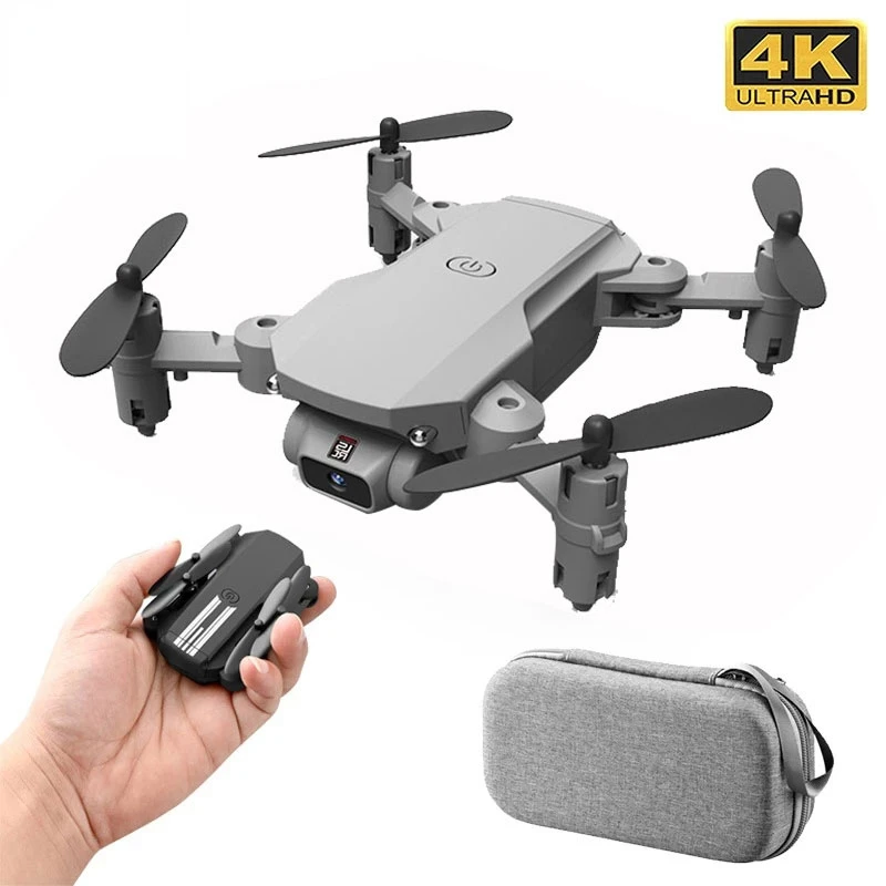 

2022 New Small Drone 4K 1080P HD Camera WiFi Fpv Air Pressure Altitude Hold Black And Gray Foldable Quadcopter RC Dron Toy