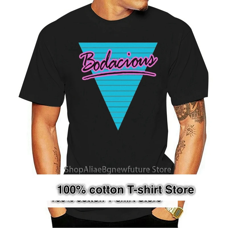 

Bodacious T Shirt Top 90s Style Vice City 80s Men Women Kid Hipster Surf Awesome Casual Short Sleeve TEEtops Wholesale Tee