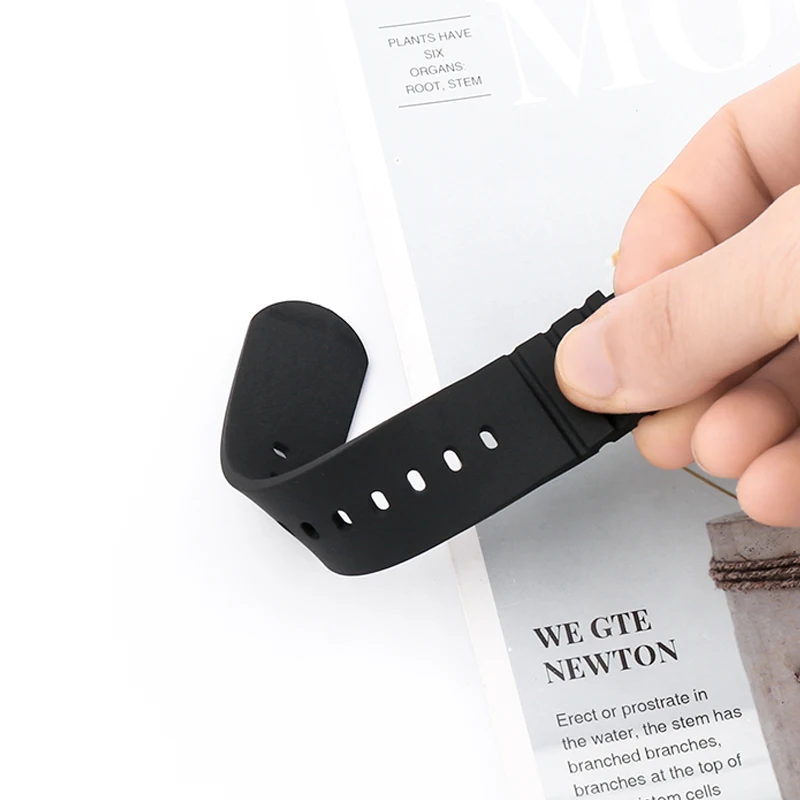 21mm Rubber strap Men's Watch Accessories for Luminox 3901 3001 3000 0200 7050 Outdoor Sports waterproof silicone watch band