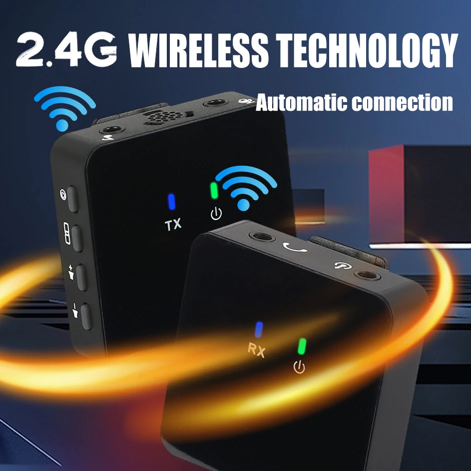 Петличный беспроводной микрофон 2 4 ГГц для рекордера запись Vlog Bloger Youtuber Live Phone Pad