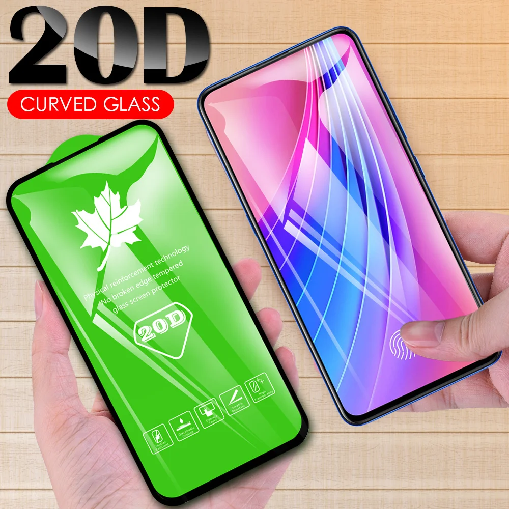 

Закаленное стекло 20D с полным покрытием для Vivo T1x X50 Lite iQOO 9 3 5 Z1x Z1 Neo3 Neo 855 Pro U1 S1 глобальная стандартная Защитная пленка для экрана