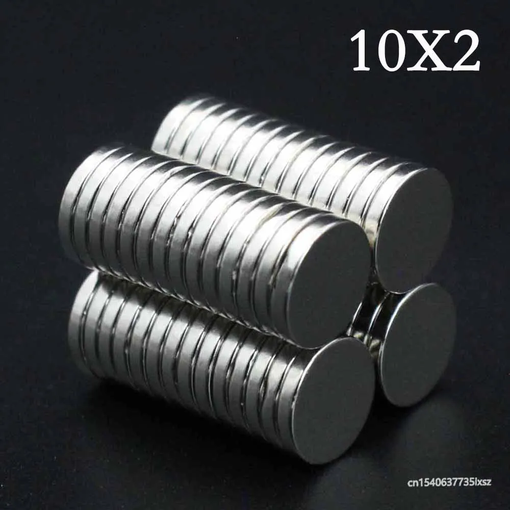 

5/10/20/30/40 Pcs 10x2 Neodymium Magnet 10mm x 2mm N35 NdFeB Round Super Powerful Strong Permanent Magnetic imanes Disc