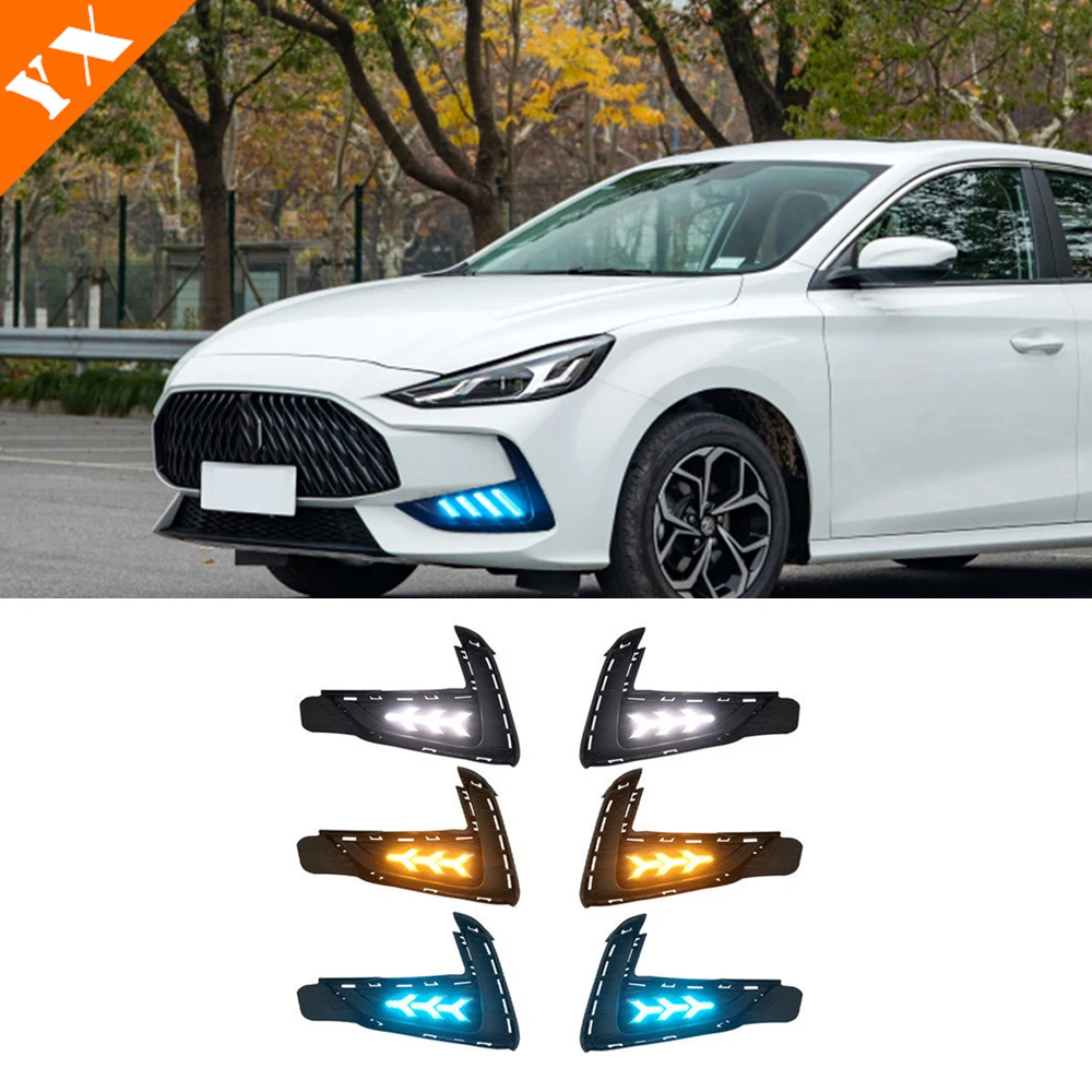

Car Light Assembly Front Rear Bumper Fog Lamp Led Light Lamp Cover Decoration ProtectorFor MG GT MG 5 Car Accessories 2022-2024