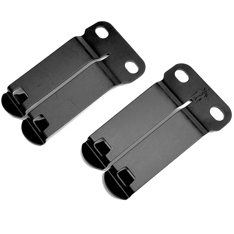 3 Sets Stainless Steel KYDEX Holster Belt Clips Waist K Clamps for Knife Scabbard K Sheath Leather Case DIY Making Accessories enlarge