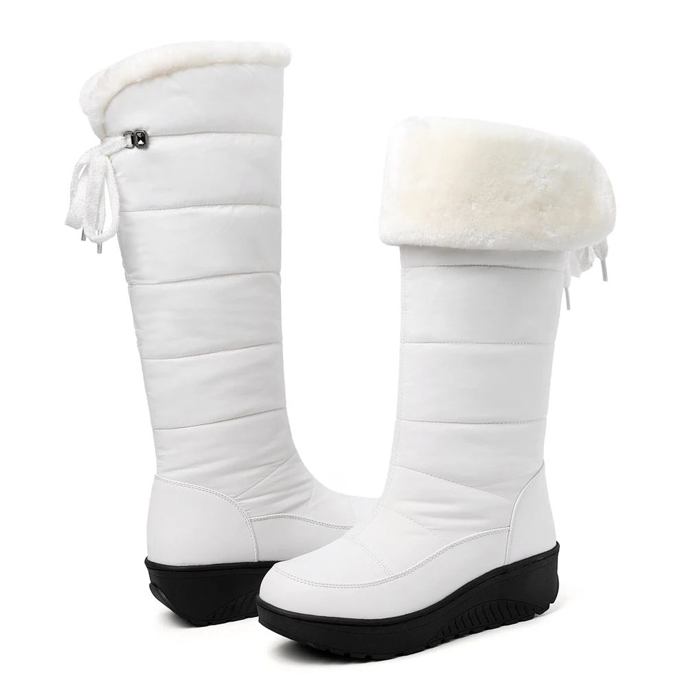 2022 Новинкаженские зимние высокие ботинкикомфортные женские дутики сапоги на