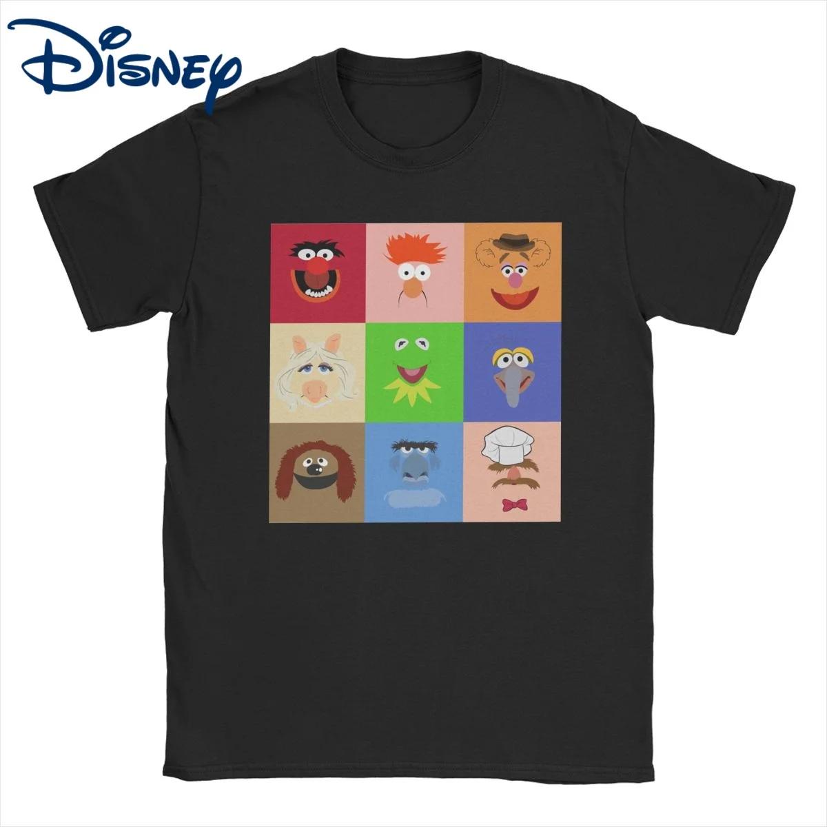 

Muppets Show Cartoon Men Women T Shirts Disney Funny Tees Short Sleeve O Neck T-Shirt Cotton Gift Idea Clothes