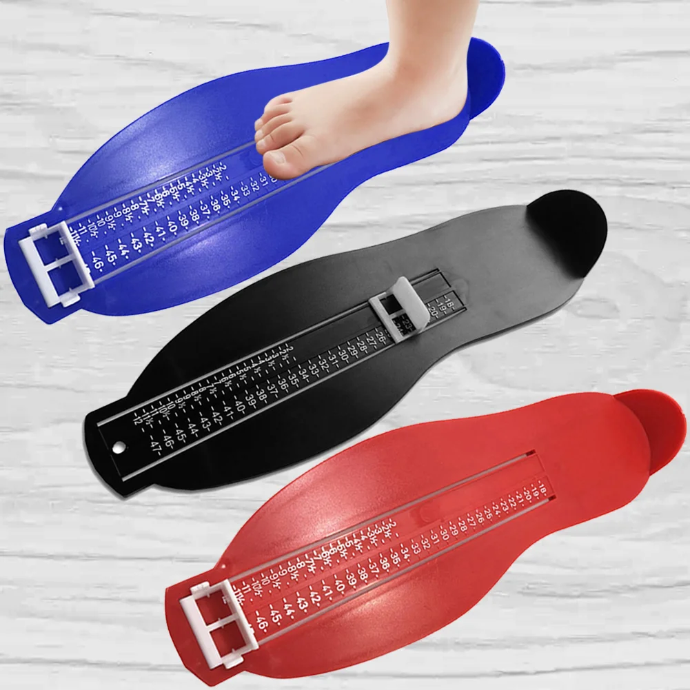 

NEW Foot Measure Tool Gauge Adults Shoes Helper Size Measuring Ruler Tools Adults Shoe Fittings 18-47 Yards