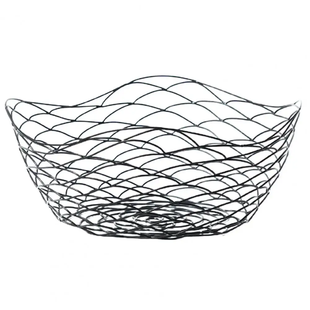 

Стеллажи, держатели, железная корзина для фруктов, простая Бытовая волнистая резная конструкция в скандинавском стиле, железная корзина дл...