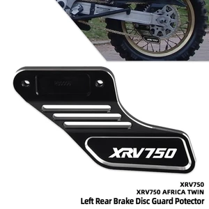 Motorcycle Accessories FOR Honda XRV750 Africa Twin XRV 750 Africa Twin Aluminum Rear Brake Disc Guard Potector