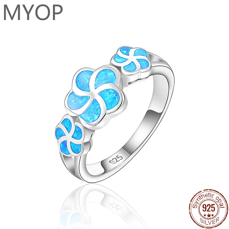 

MYOP 2023 Jewelry Comfortable Flexible Perfect Opal Ring Custom Contracted Fine Gift