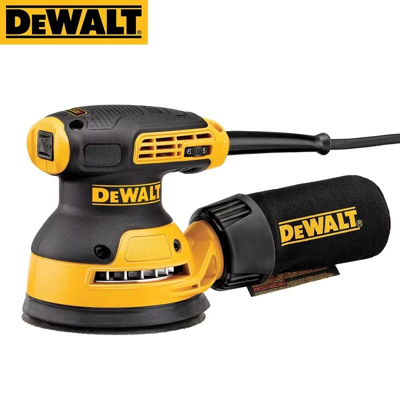 

Классическая лампа Dewalt DWE6423, 280 Вт, с регулируемой скоростью, 5 дюймов, с пылесборником, для деревообработки, 220 В