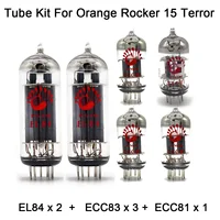 Valve Tube Kit For Orange Rocker 15 Terror PSVANE 2PCS EL84 3PCS ECC83 1PC ECC81 Power Tube Vacuum Tube Audio Guitar AMP Cabinet