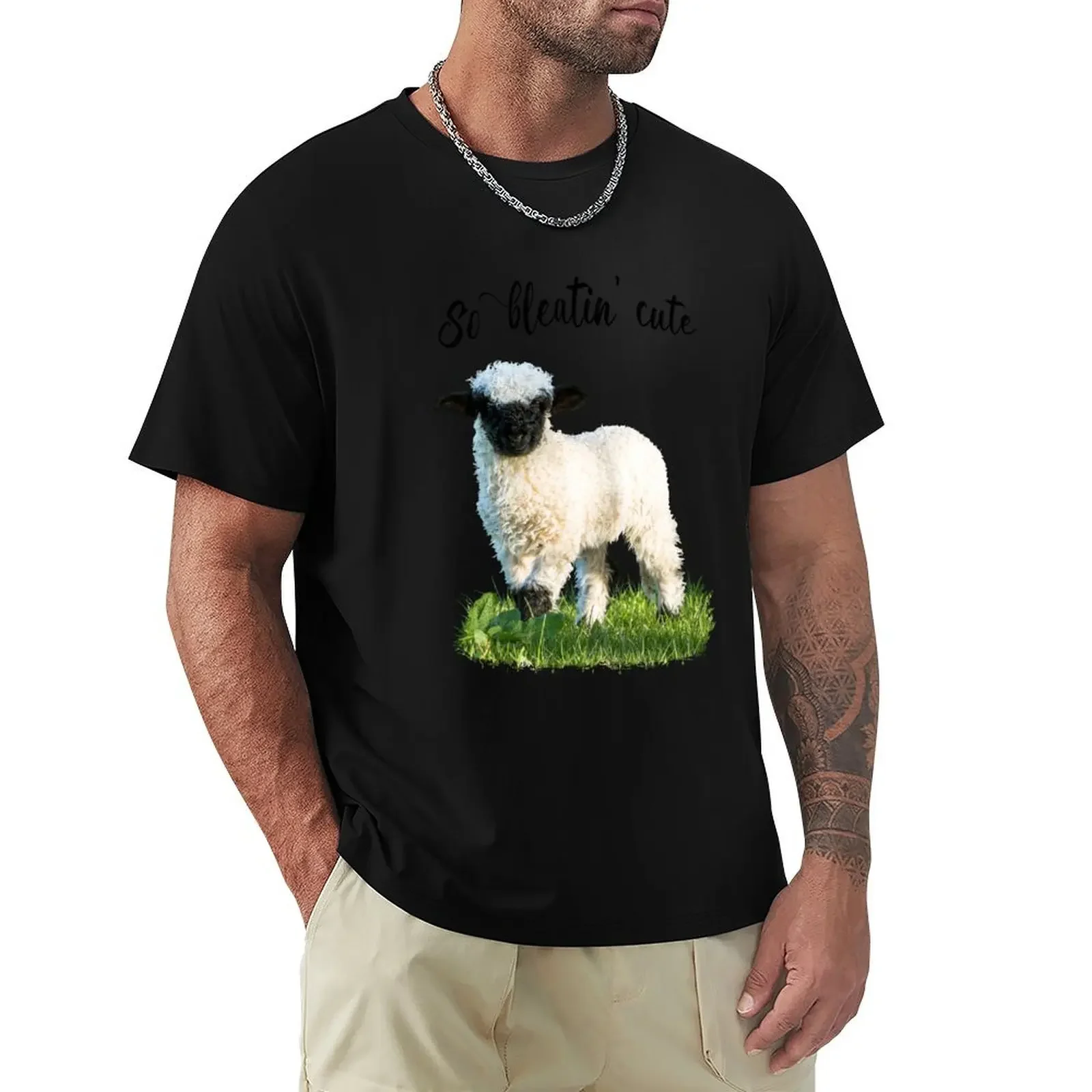 Valais Blacknose Lamb - So bleatin милая футболка летние топы великолепные спортивные футболки