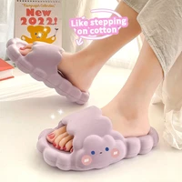 ladies shoes slippers women cloud stepping on shit feels soft material slippers womens home indoor non slip bathroom shoes