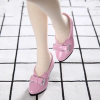 bjd doll shoes pink doll sexy leather shoes high heels for 14 bjd doll accessories for girls boys toys