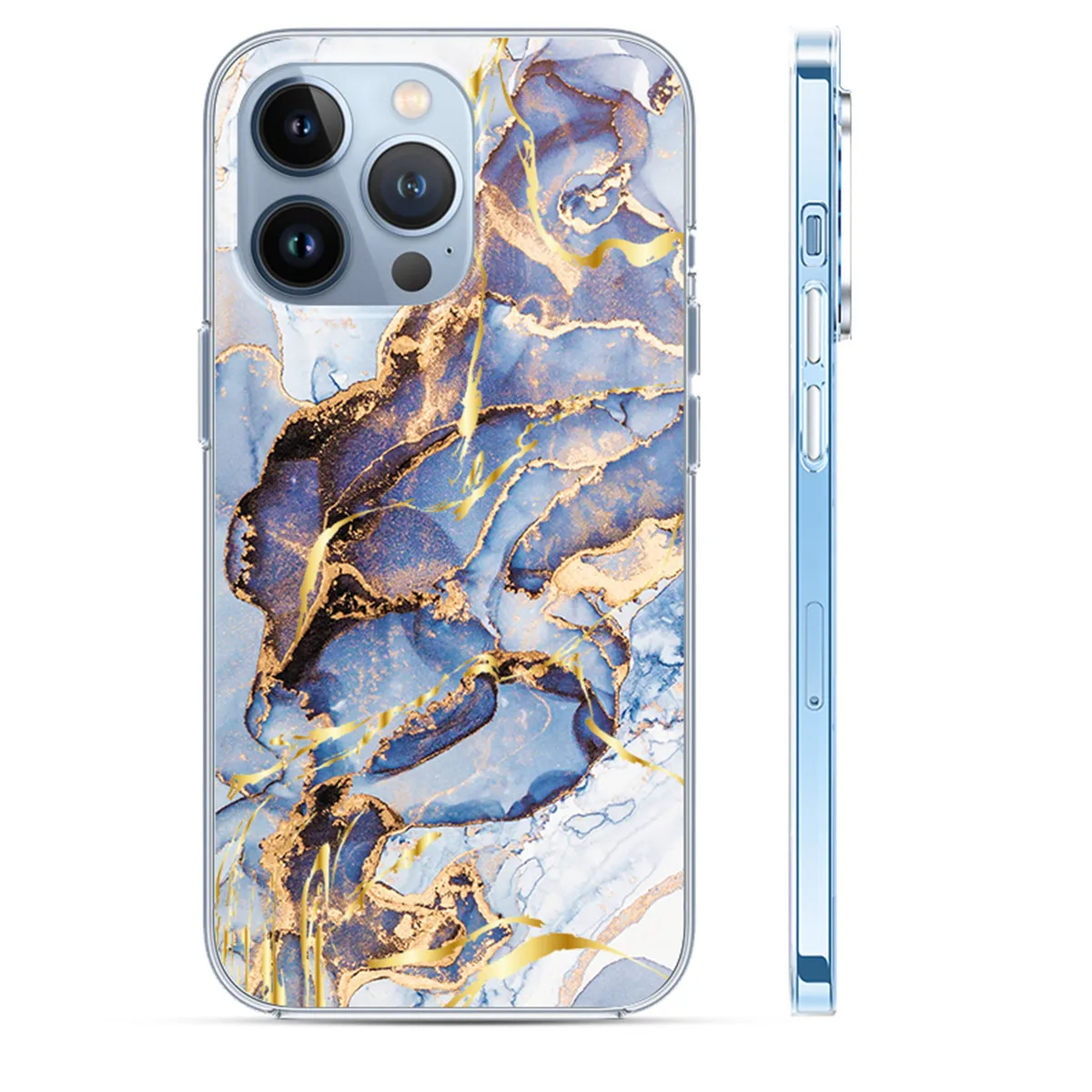 

New, Glazed Marble Mobile Phone Case, Natural Pattern, Silky Feel. Perfect Phone Case For iPhone 14 13 12 11Pro Max!