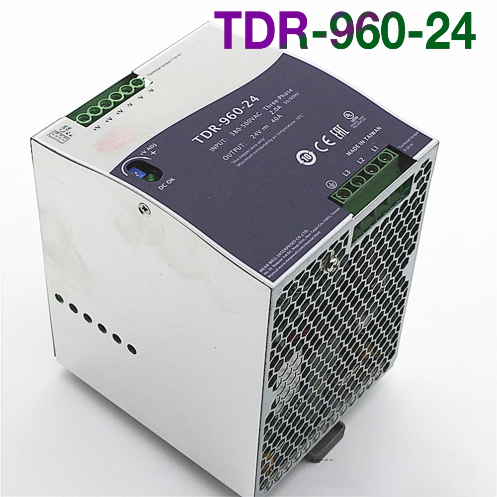 Для импульсного источника питания MW TDR-960-24/40A 24 В 40 А TDR-960-24
