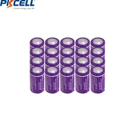 20pcslot pkcell 3 6v er14250 lithium battery 14250 12aa battery 1200mah lisocl2 batteries for gpselectricitywatergas meter