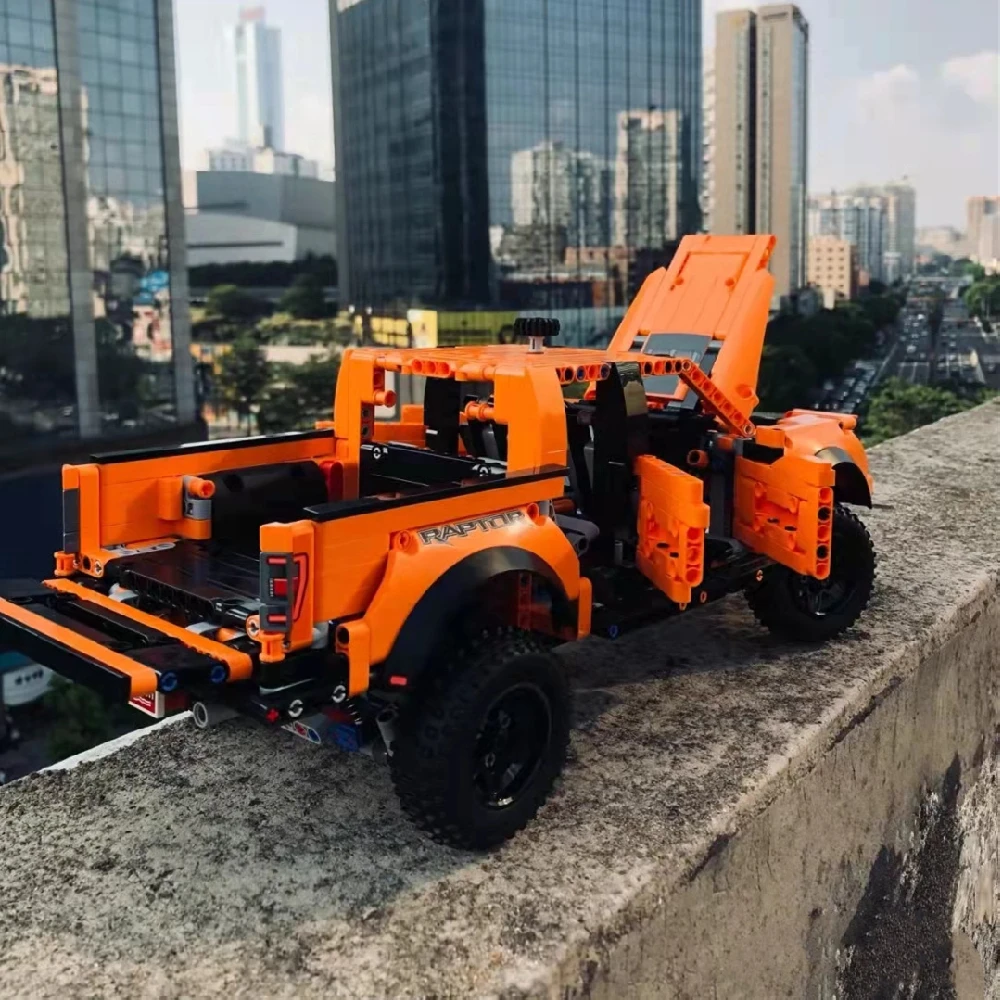 

Грузовик гоночный автомобиль MOC 42126 строительные блоки кирпичи обучающие игрушки для детей рождественские подарки