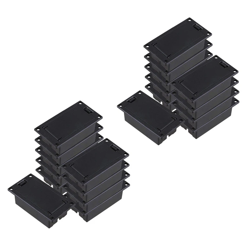

20X бас гитара 9V батарея держатель отсек крышка Чехол черный
