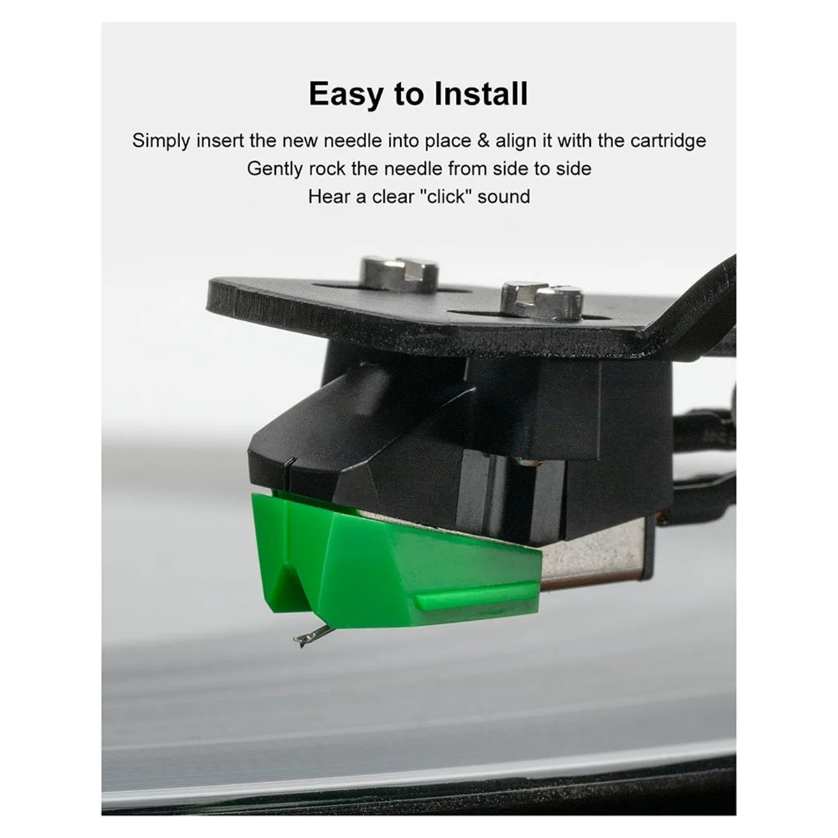 Игла для проигрывателя записей аудиотехники эллиптическая Фотографическая