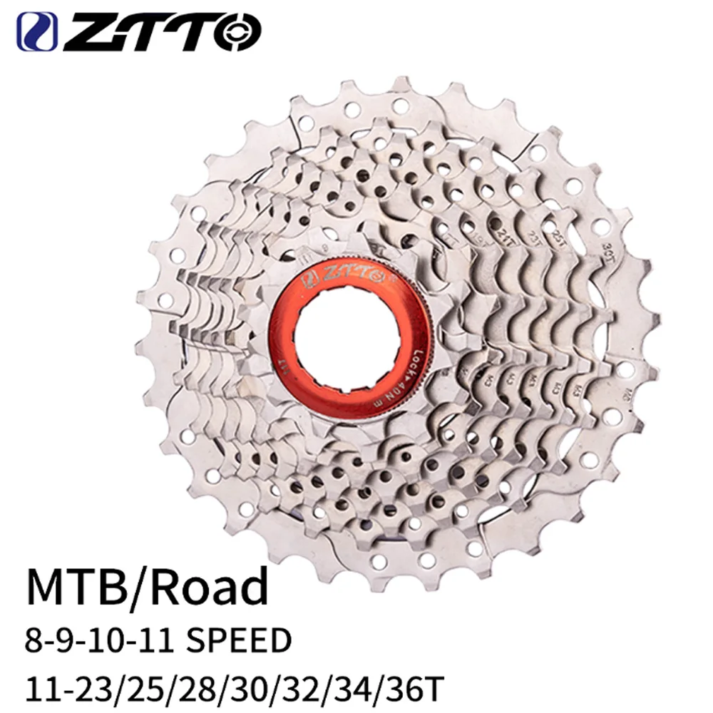

ZTTO MTB Road Bike 8/9/10/11/12 Speed Cassette 11v 25T/28T//30T/32T/34T/36T Sprocket K7 10v Bicycle Freewheel