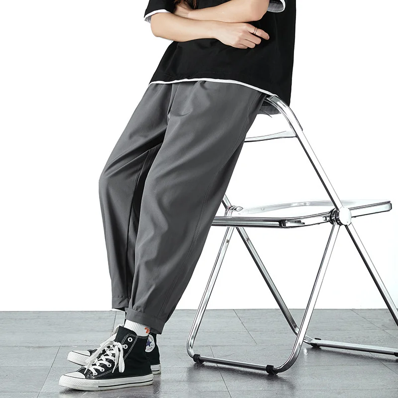 Pants Men's Korean Fashion Corset Casual Pants Thin Spring And Summer Fashion Brand Ins Sportwear Boys' Capris