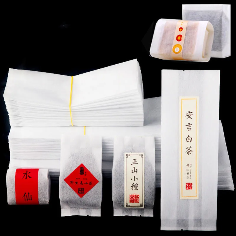 

50 шт., белые хлопковые пакеты с боковыми ластовинами Leotrusting