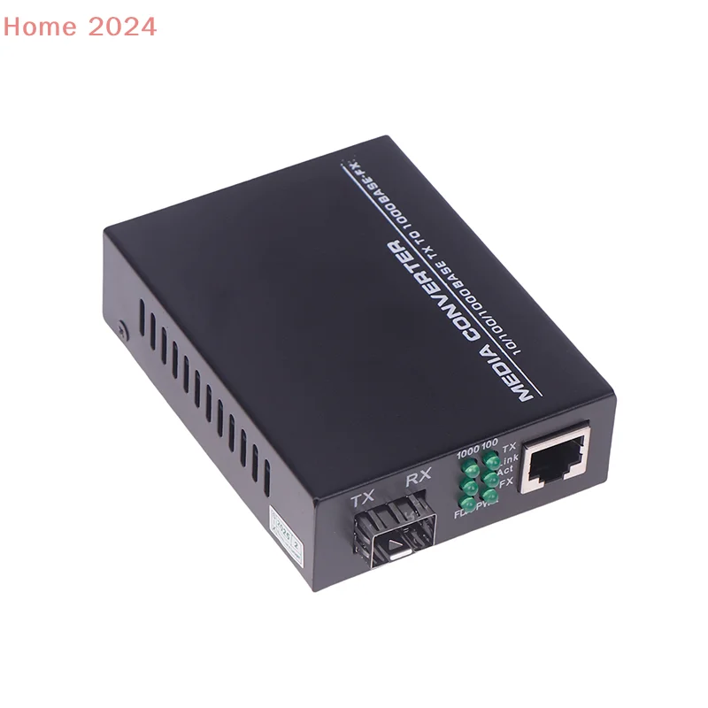 1 шт. гигабитный медиаконвертер SFP в трансивер RJ45 10/100/1000M оптоволоконный