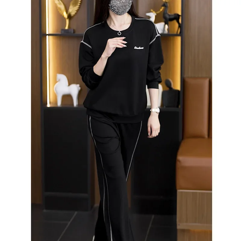 Повседневный спортивный костюм для бега женская модная одежда мамы новинка 2024