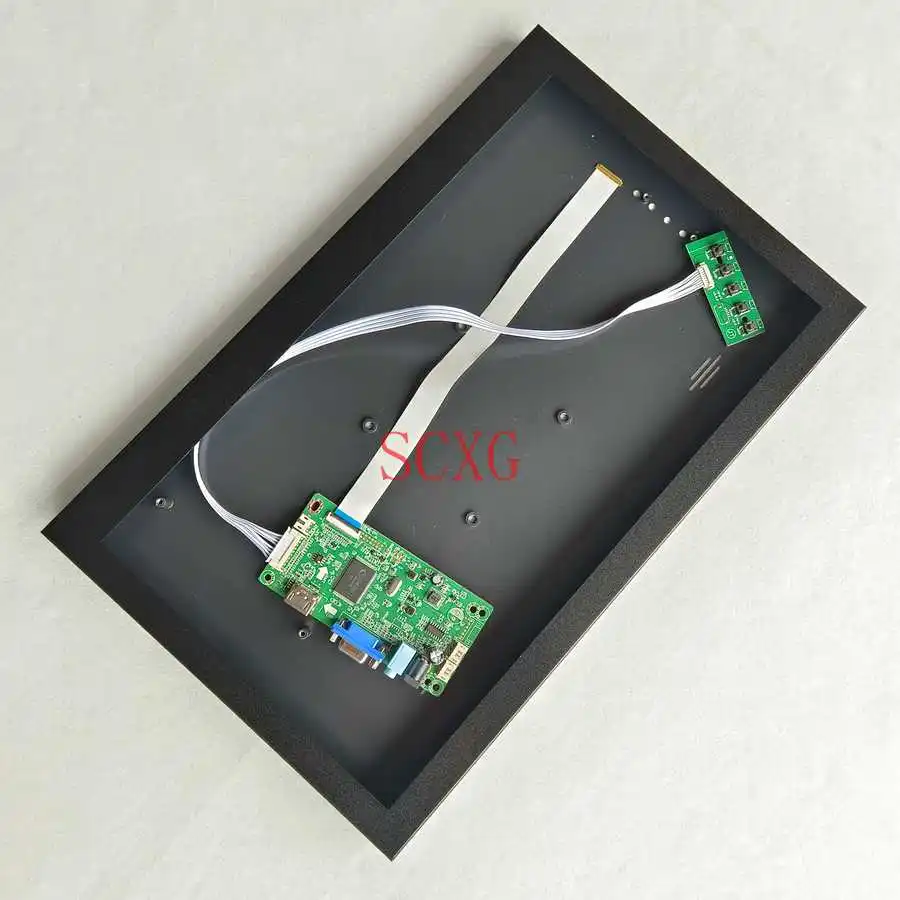 

Fit N140BGA-/EA3/EA4/EB3/EB4 Controller Board HDMI-Compatible VGA Monitor Aluminum Alloy Case 30Pin EDP KIT DIY LED 1366*768 14"