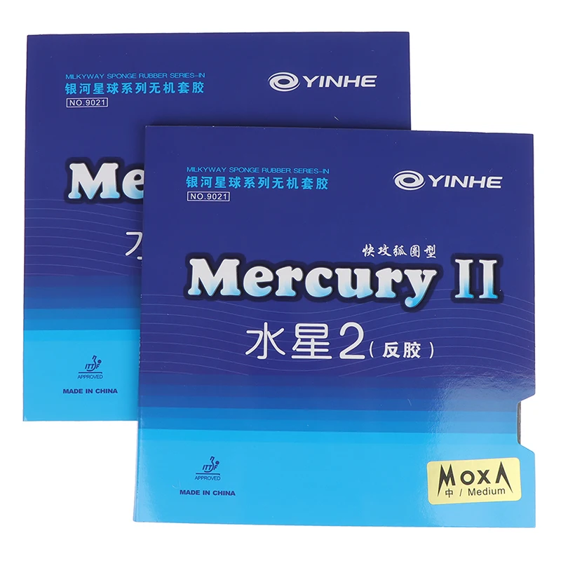 

MERCURY 2 Table Tennis Rubber Galaxy Pips-In Original YINHE Ping Pong Rubber