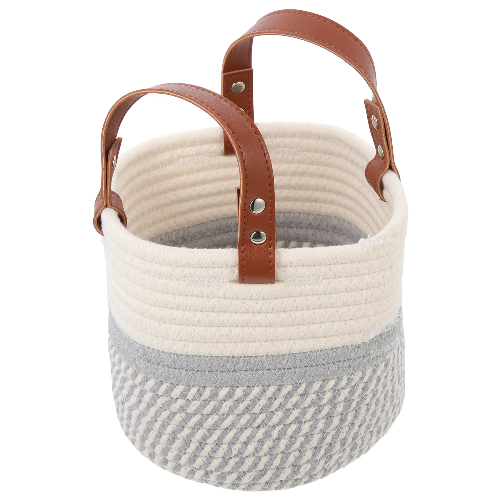 

Rope Hand Basket Storage Bins Kids Blanket Organizer Garbage Can Woven Storage Baskets Woven Laundry Basket Child