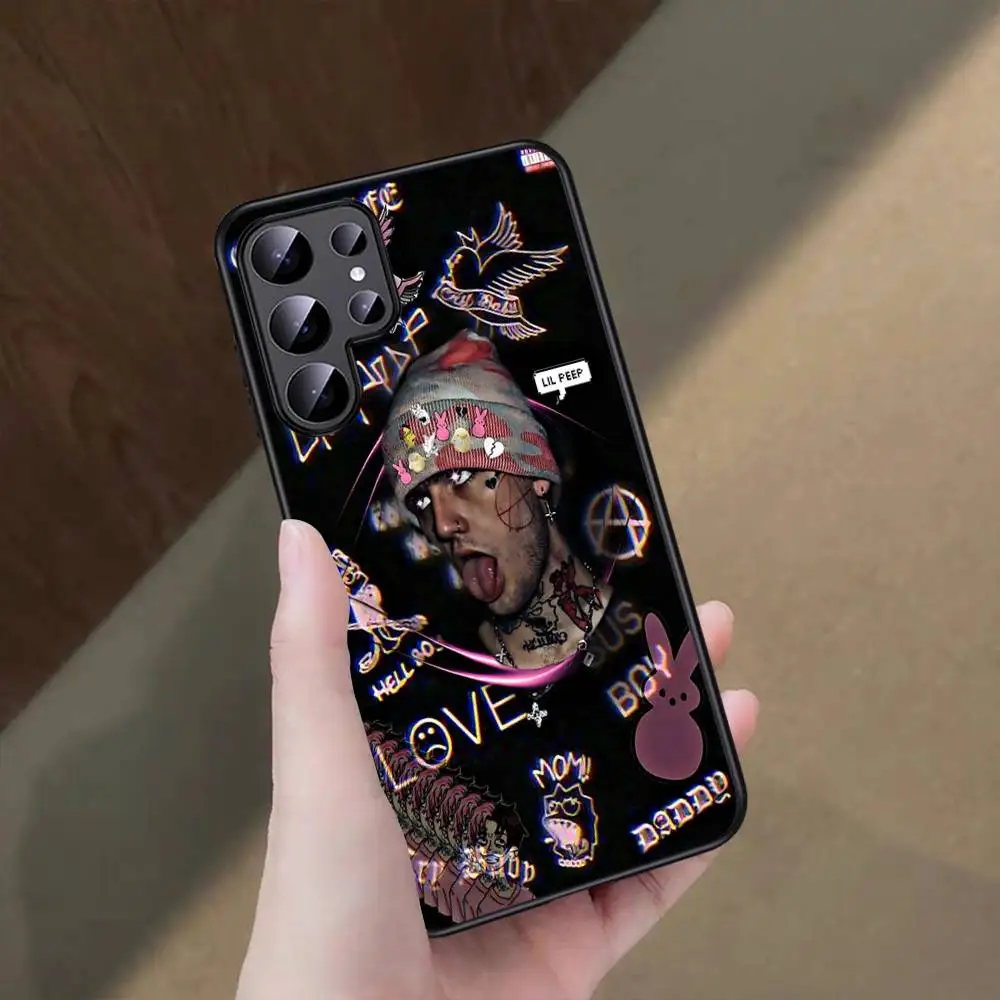 Фото Чехол для телефона Rapper L-Lil P-Peep Hip Hop Rock для Samsung S24 FE, S25 Ultra, S20 Lite, S21, S30, S22, S23, S24, S22 Ultra 5G №2