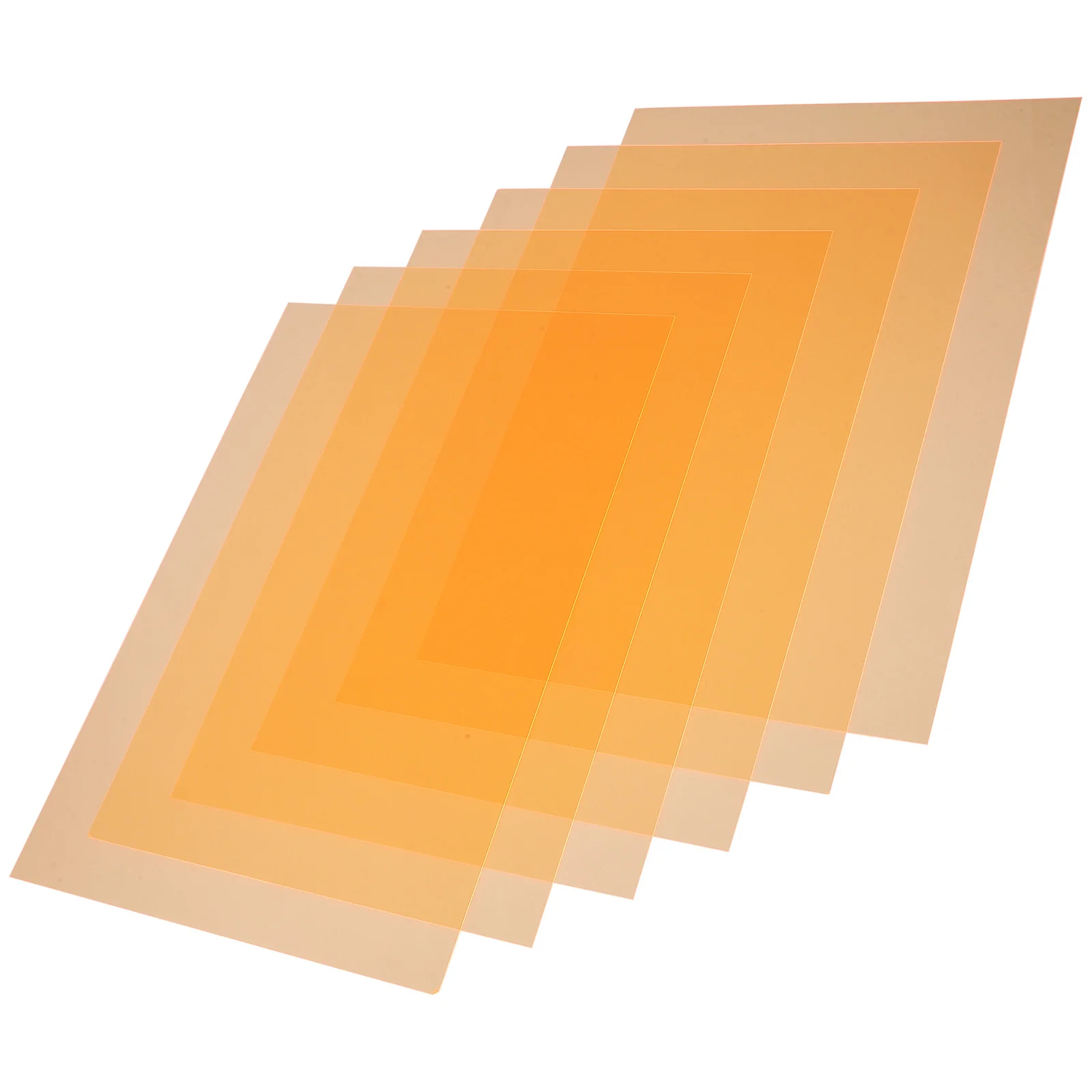 6 шт. прозрачные наклейки фильтрующая пластина световые гели цветная пленка