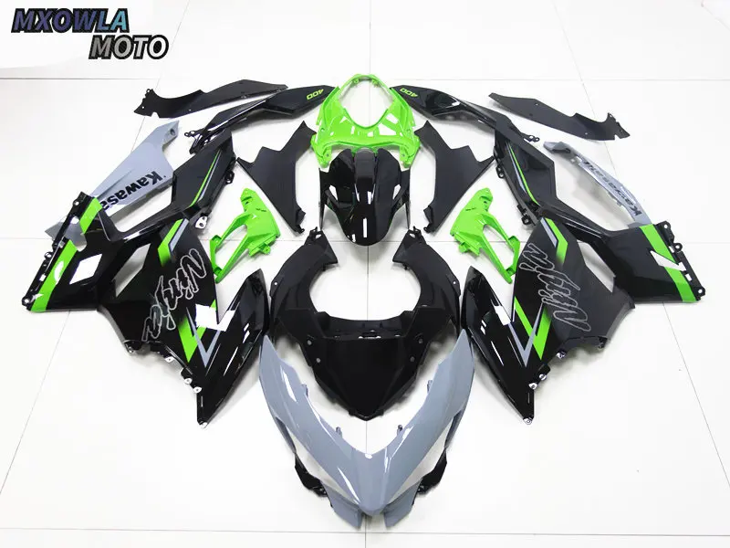 

Новый обтекатель для ninja400 2020 год обтекатель ABS инъекция острова зеленый