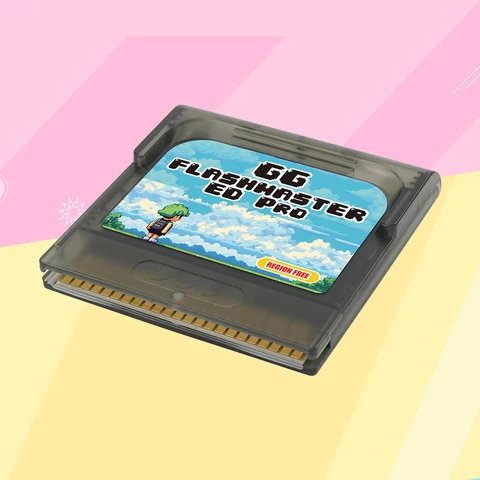 Новое обновление 2025 года, игровая карта GG FlashMaster 1200 в 1 для игрового картриджа SEGA, картриджа GG с картой GB TF
