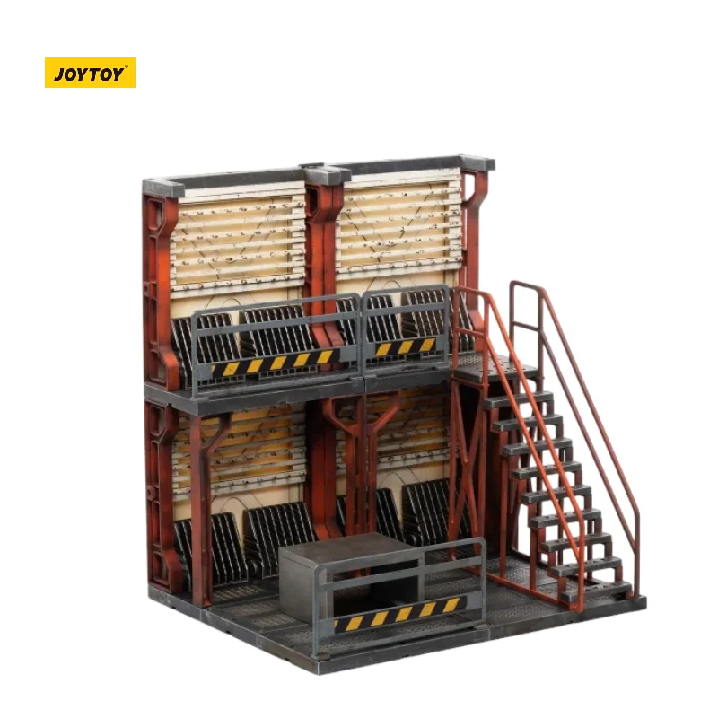 Фото В наличии: Коллекционная модель JOYTOY BFS Modular Assembly Diorama Series Mecha Depot Armory JT0814 в масштабе 1/18 для демонстрации №1