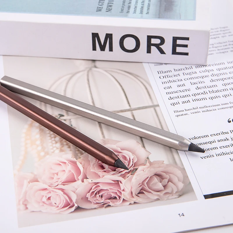 

Новый бесцветный вечный карандаш, неограниченное письмо без чернил, ручка HB, инструмент для рисования скетчей, школьные офисные принадлежн...